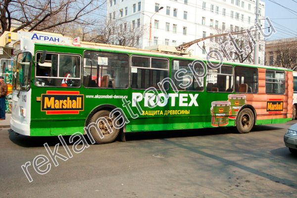 Реклама на троллейбусах Ростов-на-Дону Реклама на троллейбусах Ростов-на-Дону